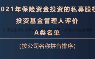 中国基金业协会？中国基金业协会信息公示